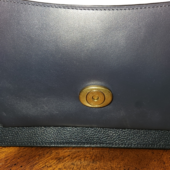 Coach Navy Blue Tabby Crossbody Bag - Picture 3 of 8
